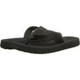 thumbnail image 6 of Reef Women's Sandals Sandy Flip Flops, Black/Black, 5, 6 of 7