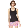 thumbnail image 1 of Aeropostale - Camiseta sin mangas con parte trasera de malla para mujer, color negro, talla mediana Aeropostale Camiseta sin mangas, 1 of 2