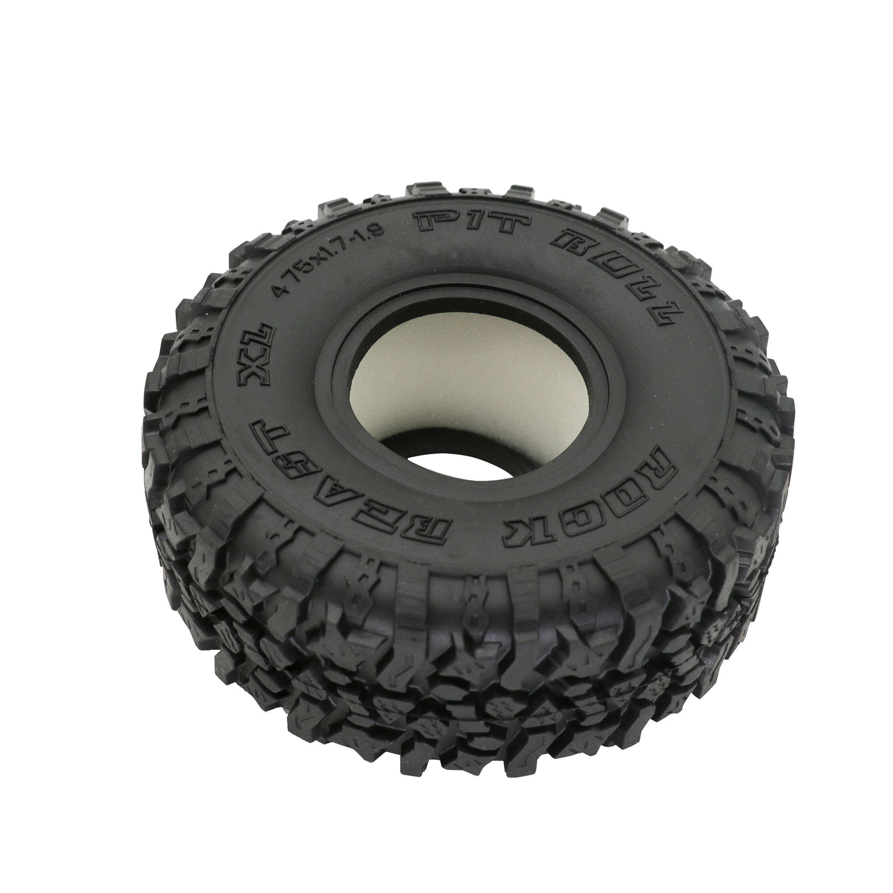 Fltaheroo 4PCS 120MM 1.9 Rubber Rocks Tyres Wheel Tires for 1/10 RC Crawler Axial SCX10 90046 AXI03007 TRX4 D90 TF2