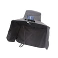 thumbnail image 1 of Sombrero con ventilador y ventilador solar para actividades al aire libre, deportes y playa. Gris oscuro, 1 of 9