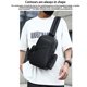 thumbnail image 3 of Guardurnaity Bolso cambiador cruzado. Bolso elegante y funcional para mamás a la moda. Bolsos cambiadores cruzados para mujer. Bolsas de mensajero y de hombro B, 3 of 6