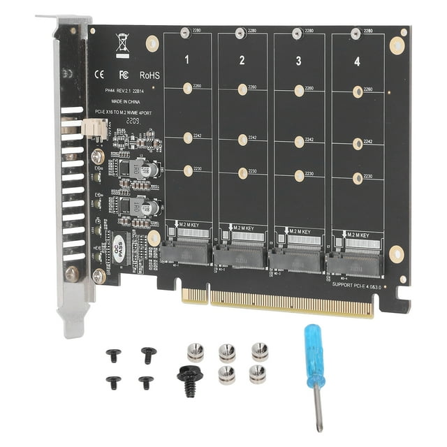 PCIE Adapter,M.2 NVME SSD to NVMESS Dto PCIE Adapter PCIE Expansion Card Performance Driven