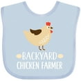 thumbnail image 3 of Inktastic Backyard Chicken Farmer Boys or Girls Baby Bib, 3 of 4