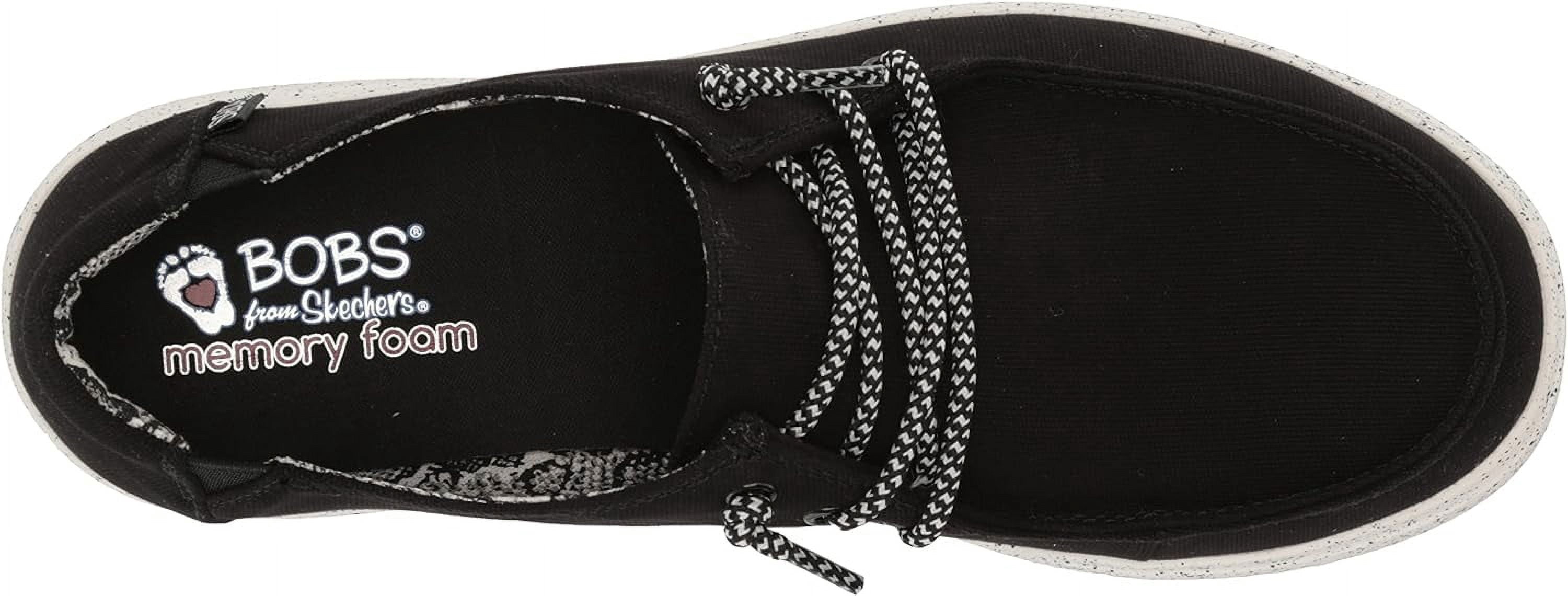 Skechers Women's BOBs Skipper Tide Pool Canvas Wallabee Oxford Shoe