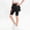 Black, variant on Tdoqot Girls Yoga Shorts with Skirt- Soft Cotton Summer High Waist Ruffle Kids Dance Shorts Hot Pink Size 6-14