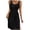 E2-Black Cover Ups, variant on NSLGXD Crochet Knit Beach Cover Ups for Women Dress Short Sleeve Drawstring Waist Swimsuit Cover-Ups Hollow Out Summer Bathing Suit Dresses with Side Slit White Cover Ups,Free Size
