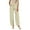 Beige, variant on frariair Plus Size Relaxed Fit Elastic Waist Palazzo Trousers For Women Lightweight Breathable Casual Pants All Day Comfort Capabilities Beige