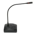 thumbnail image 4 of Micrófono de cuello de cisne de escritorio con cable de 6,35 mm y luz para conferencias, retransmisiones y grabaciones, 4 of 12