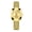 women's watch VA-2512-JJ, variant on Unisex Stylish Casual Stainless Steel Wristwatch, Golden