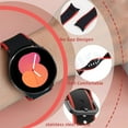 thumbnail image 2 of CIRUTVAL 20mm No Gap Silicone Sport Bands Compatible with Samsung Galaxy Watch 6 5 4 44mm 40mm/ Galaxy Watch 6 Classic 43mm 47mm/ Galaxy Watch 4 Classic 46mm 42mm/ Galaxy 5 pro 45mm, 2 of 9