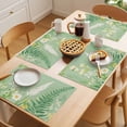 thumbnail image 5 of Placemat Set of 4 Flower Butterfly Leaf Placemats for Dining Table Spring Plant Washable Table Mats for Kitchen and Party Decor Indoor & Outdoor Use, 5 of 8