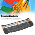 thumbnail image 2 of Precision ABS Paper Trimmer for Scrapbooking, Photos, Labels,Safe Sliding Cutter with 45 to 90 Degree Cutting Angles,Equipped with Accurate Ruler Grids for Standard Thick Materials, 2 of 9