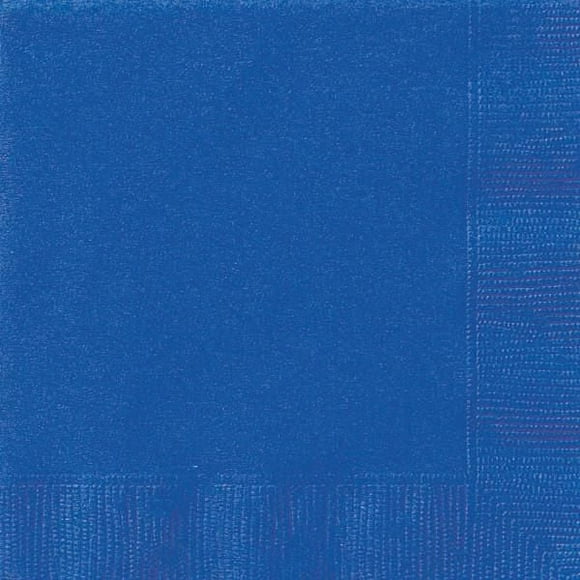 Royal Blue Solid Lunch Napkins, 20ct, 20ct, 2-ply napkins