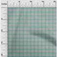 thumbnail image 1 of oneOone Georgette Viscose Fabric Madras Check Printed Craft Fabric BTY 42 Inch Wide, 1 of 4