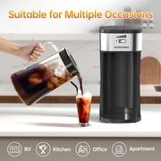 Iced Tea Machine with Reusable Filter Basket 3QT