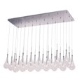 thumbnail image 1 of ET2 E20518-18PC Larmes LED Polished Chrome Island Pendant Ceiling Light - 52 in., 1 of 1
