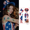 thumbnail image 1 of Danhjin Paper Stickers Luminous Independence Day Sticker Flag Party Luminous Disposable Temporary Sticker Stickers, 1 of 6