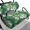 Green Tie Dye, variant on HUIACONG Blue Tie Dye Pattern All-Weather Protection Golf Cart Seat Cover for Outdoor Travel, Golf Cart Seat Covers 2 Pack Universal Design