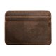 thumbnail image 2 of Minicartera portátil de cuero con múltiples compartimentos para tarjetas, efectivo, llaves y objetos pequeños, en color negro, marrón o café., 2 of 6