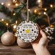 thumbnail image 3 of Decoraciones de Árboles de Navidad, Colgante de Amistad de Acrílico Circular Personalizado, Interesantes Ornamentos de Vacaciones para Árboles de Navidad Puertas Mochilas, Decoración Del Hogar, 3 of 4