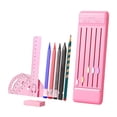 thumbnail image 4 of Estuche de almacenamiento multifunción para lápices, soporte para rotuladores para , adultos y niñas Rosado Baoblaze Estuche, 4 of 8