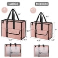 thumbnail image 2 of Bolsa BALEINE Large Utility resistente al agua, rosa (mediana), 2 of 9