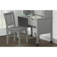 thumbnail image 2 of Hillsdale Schoolhouse 4.0 Contemporary Wood Desk and Chair in Gray, 2 of 2