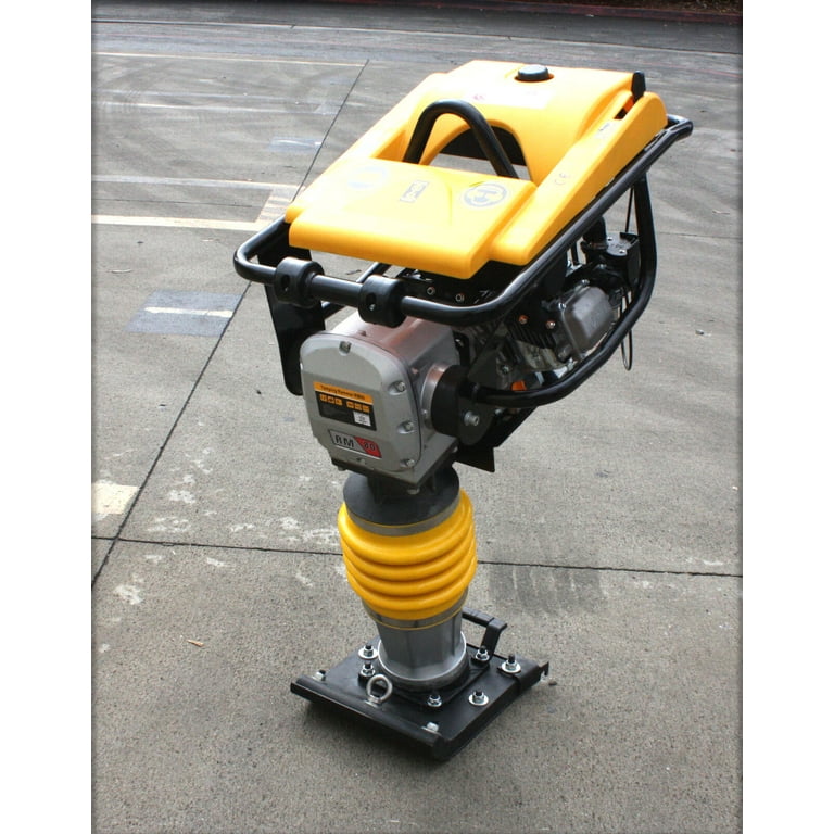 Jumping Jack Tamping Rammer Dirt Soil Tamper Compactor w 6.5HP 196cc Gas Power