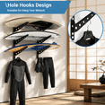 Black 3 Board Horizontal Surfboard Rack for Bicycle Mount or Wall ...