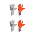 thumbnail image 4 of Soidarity Fútbol niños niños adultos tamaño 6/7/8/9/10, guantes de halcón para niños adultos protección antideslizante profesional blanco blanco Adulto 10 2Conjunto, 4 of 6
