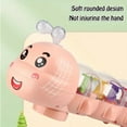 thumbnail image 2 of Glowing Musical Caterpillar, Crawling Toy, Caterpillar Design Tummy Time Toy with Light & Music Musical Light Up, Interactive Animal Developmental Gift Sound Effects, 2 of 10