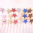 thumbnail image 1 of Godderr Christmas Decorations Christmas Tree Decorations 7cm Christmas Five-Pointed 6 Pcs Christmas Decorations The Christmas Tree Decorations, 1 of 2