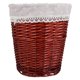 thumbnail image 3 of GOOHOCHY Cesta de mimbre tejida a mano para la colada, cesta de almacenamiento tejida para organizar el hogar, cesta de lavandería para baño o dormitorio, color marrón, 3 of 8