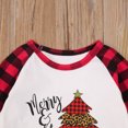 thumbnail image 4 of ITFABS 2 Pieces Kids Suit Set, Round Neck Long Sleeve Top+ Flared Trousers, 4 of 6