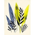 thumbnail image 3 of Warren, Annie 12x14 Black Modern Framed Museum Art Print Titled - Dancing Leaf Collage I, 3 of 5