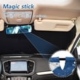 thumbnail image 5 of Car Windshield Sunshade with Ring - Foldable UV Protection Sun Shade for Front/Back Window, Heat Insulation,Bears, 5 of 6