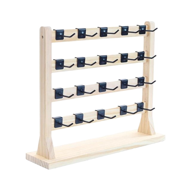 Earrings Display Stand with Hooks Decoration Earrings Organizer Multipurpose Jewelry Hooks Necklace Holder Jewelry Organizer Holder for Home