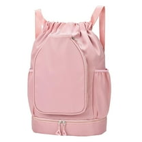 Kuntesetty Tennis Backpack Creative Badminton Racket Bag for Camping Outdoor Sports Gym Pink