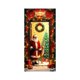 thumbnail image 2 of Decoraciones navideñas, adornos navideños, funda para puerta navideña de 89 x 183 cm (35 x 72 pulgadas), cortina navideña para puerta y pared, decoración navideña para fiestas y festivales, funda de p, 2 of 6