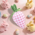 thumbnail image 4 of Easter Carrot Shaped Treat Bags Easter Basket Stuffers Fabric Drawstring Candy Gift Goodie Bags for Egg Hunt Outdoor Party Supplies, 4 of 6
