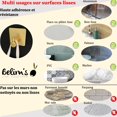 thumbnail image 5 of Toallero Ganchos de pared Toallero de baño Toallero de cocina Adhesivo Fuerte Toallero autoadhesivo sin sujetadores perforados (Dorado) JM, 5 of 5