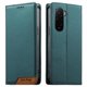 thumbnail image 1 of Funda Tipo Cartera de Cuero Sintético para XIAOMI POCO M7 Bloqueo RFID, con Ranuras para Tarjetas y Bolsillo para Efectivo, Cierre Magnético Fuerte Verde, 1 of 4
