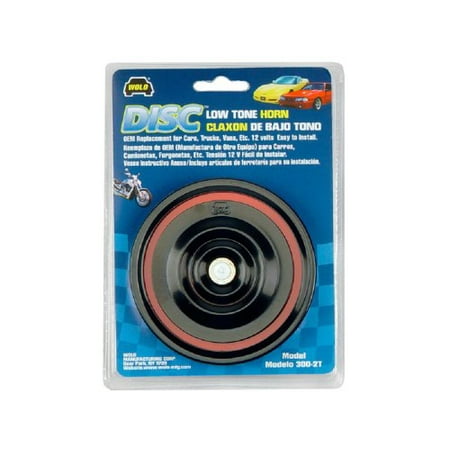 Low Volt Limiter - Wolo (300-2T) Disc Horn - 12 Volt, Low Tone