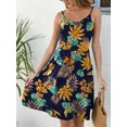 thumbnail image 4 of QINCAO Dresses for Women Sleeveless Summer Dress A Line Spaghetti Strap Sundresses with Pockets,XL(16-18), 4 of 6