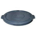 thumbnail image 3 of Rubbermaid Commercial BRUTE Self-Draining Flat Top Lids, 24.5" Diameter x 1.5h, Gray, Each, 3 of 3