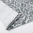 thumbnail image 7 of DriftAway Frances Linen Blend Blackout Valance Rod Pocket Window Curtain Valance, 50" x18", Gray, 7 of 7