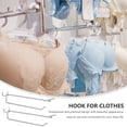 thumbnail image 2 of 6pcs Pegboard Hook Soporte de pared Mostrar ganchos Supermercado Pegboard Organizer, 2 of 5