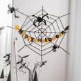 thumbnail image 1 of Decoración de telaraña de Halloween, telón de fondo, adorno colgante creativo versátil, decoración de Halloween para fiesta, hogar, cumpleaños, patio Estilo A, 1 of 8