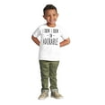 thumbnail image 3 of I Know I'm Adorable Cute Confident Toddler Boy Girl T Shirt Infant Toddler Brisco Brands 12M, 3 of 6