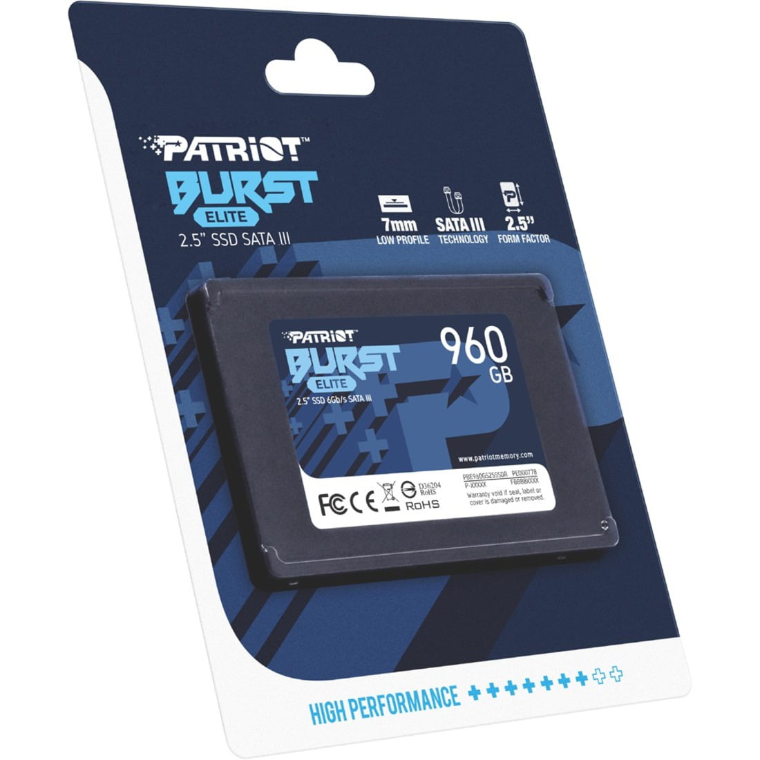 Patriot Memory Burst Elite 960 GB Drive, Internal, SATA (SATA/600) - Walmart.com